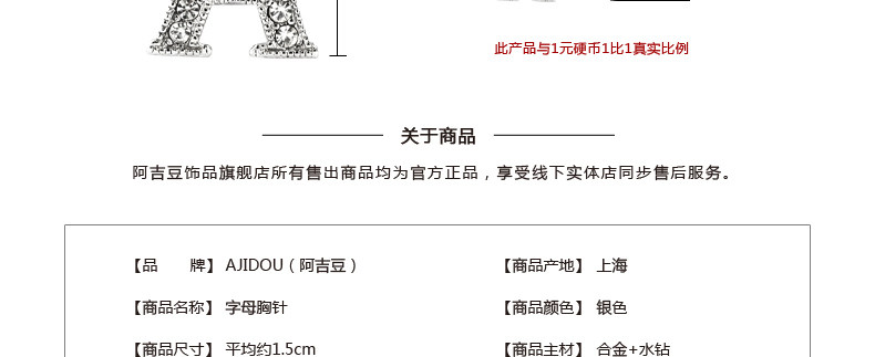 Broche femme AJIDOU en autre - Ref 1177022 Image 8