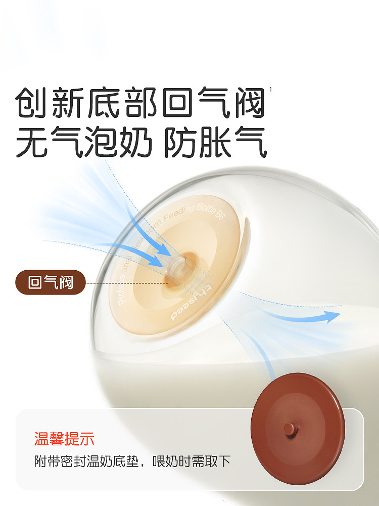 Shixi Baby Bottle for Infants and Newborns from 0 to 6 Months, Anti-Colic, Anti-Choking, Glass Ppsu, Baby-Specific, Anti-Fall Gift Box