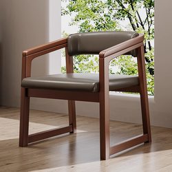 New Chinese Style Tea Table Stool Solid Wood Chair Special Tea Table Chair Backrest Dining Chair For Home Dining Table Chair Tea Master Chair