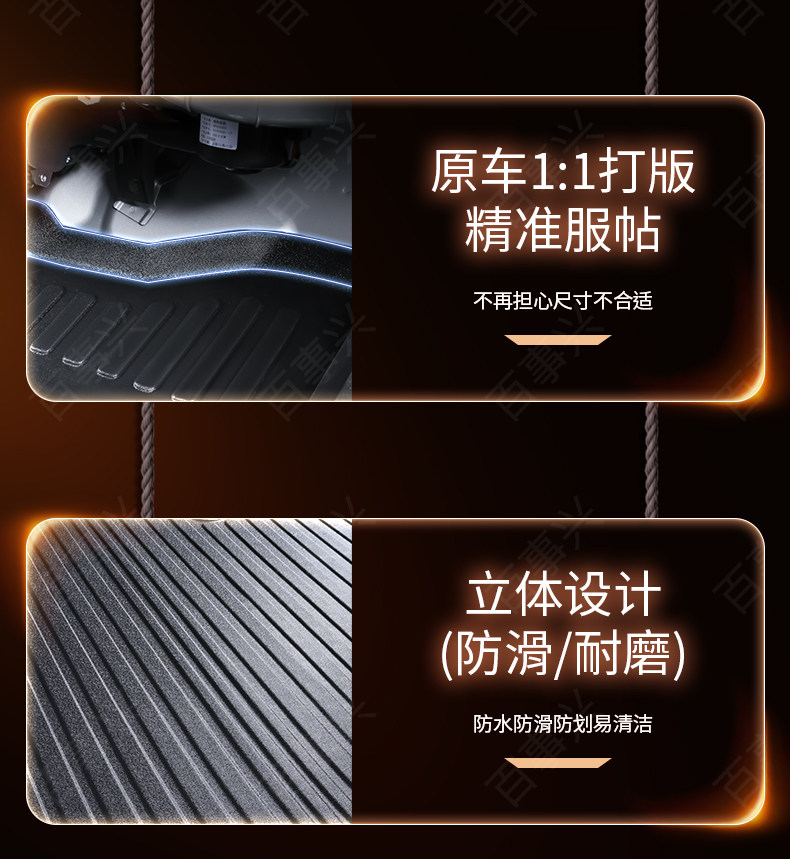 Suitable for Changan Kuayue Xingta S5 Full-Coverage Floor Mats, Specialized for New Energy Single-Row Trucks, Tpe Front Row Floor Mats*