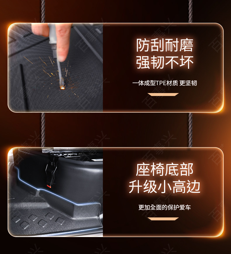 Suitable for Changan Kuayue Xingta S5 Full-Coverage Floor Mats, Specialized for New Energy Single-Row Trucks, Tpe Front Row Floor Mats*