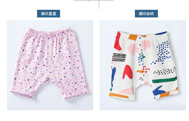 Детские хлопковые шорты, тонкие штаны, свободный крой, большой размер     