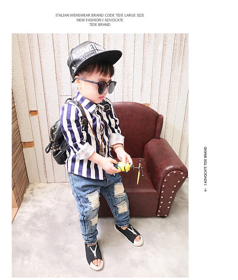 Chemise enfant à manche longue - Ref 2082861 Image 13