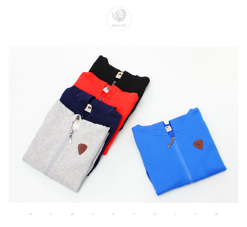 Áo vest bé trai cotton mùa xuân và mùa thu cho trẻ em quần áo trẻ em cao cấp