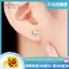 Platinum earrings women pt950 platinum earrings fashion shell platinum earrings Platinum earrings earrings gifts
