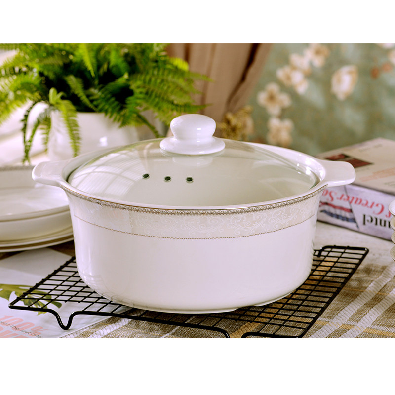 Jingdezhen ceramics tableware 60 heads the heart of the beautiful ipads China tableware suit dishes suit dish plate