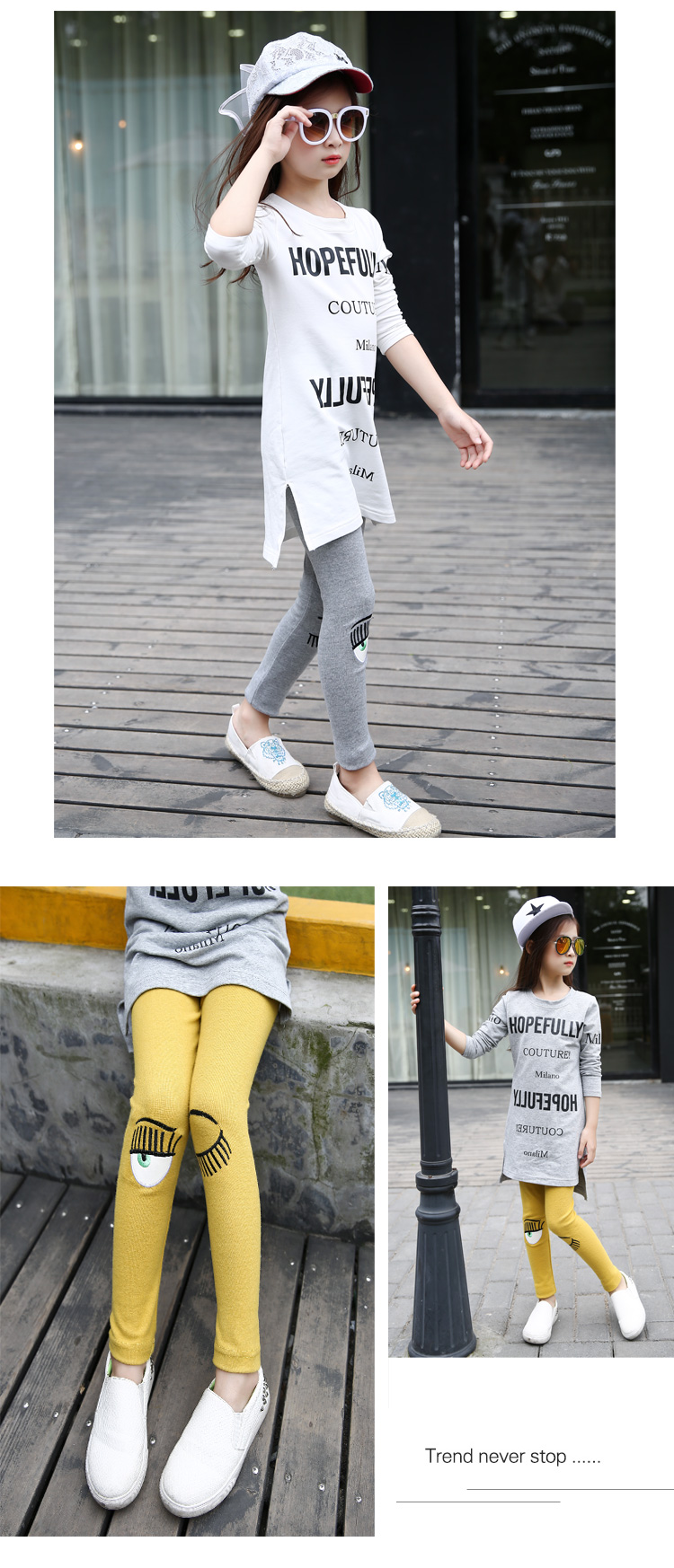 Pantalon fille en Toile de coton - Ref 2062142 Image 11