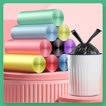 The Yingdu garbage bag Home Portable Affordable office Middle Number vest Kitchen Black Trash Can Plastic Bags