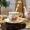 Bộ tách cà phê châu Âu Bộ tách gia đình đơn giản với thìa gốm cốc Tiếng Anh Trà chiều Trà đặt Bộ tách trà đỏ - Cà phê