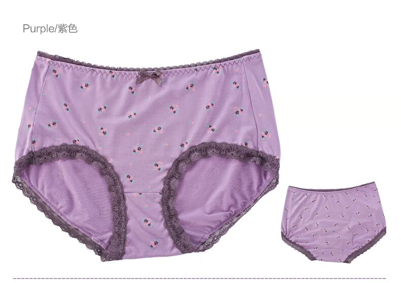Đồ lót nữ Bướm Anfen Quần short Mid-eo Ren Đồ lót nữ Quần nữ Lycra Quần N Quần Tmall L quần lót không viền