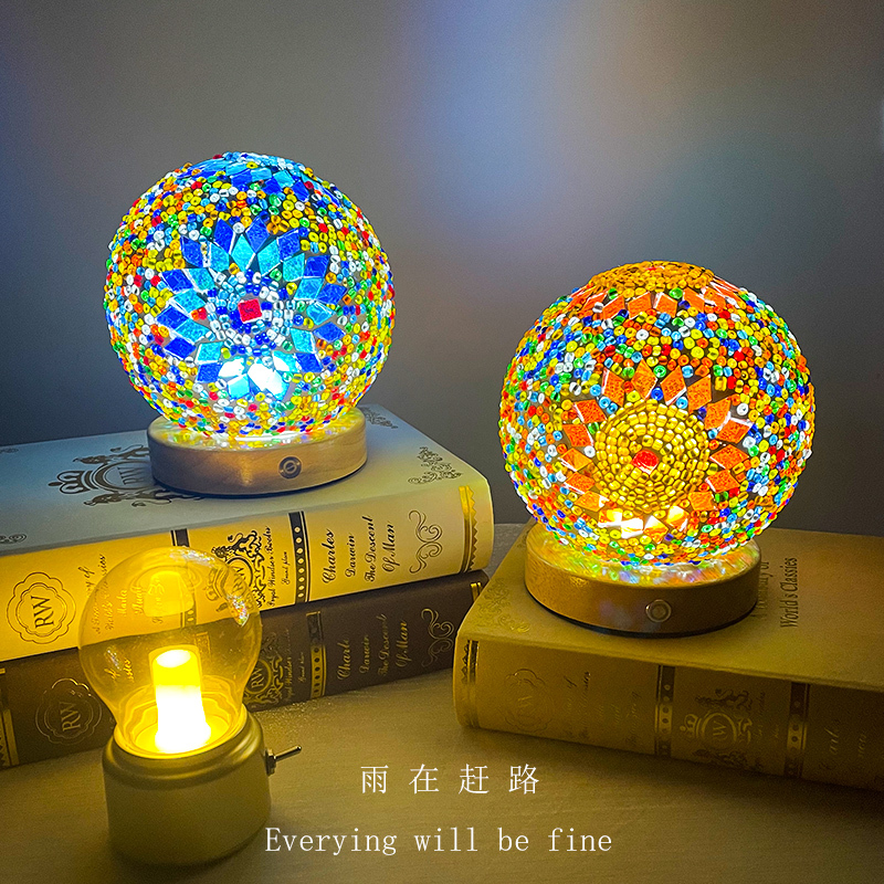 Creative Baroque Night Light, Bedroom Bedside Lamp, Romantic Atmosphere Lamp, Table Lamp, Dreamy Starry Sky Lamp, Birthday Gift