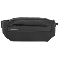 Hot Wind 24 Autumn New Mens Functional Horizontal Waist Bag Versatile Chest Bag Crossbody Small Backpack Sports Waist Bag