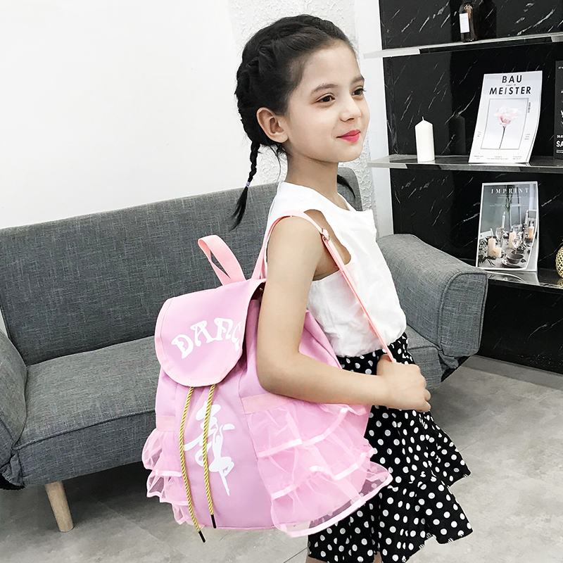 Dance bag kids dance bag girls ballet Latin bag taekwondo bag props supplies dance bag