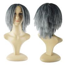 Prom Party Table Play Drama Performance Wild Man Wig Beard Costume Prop Old Man Wig Old Grandpa Fake Beard