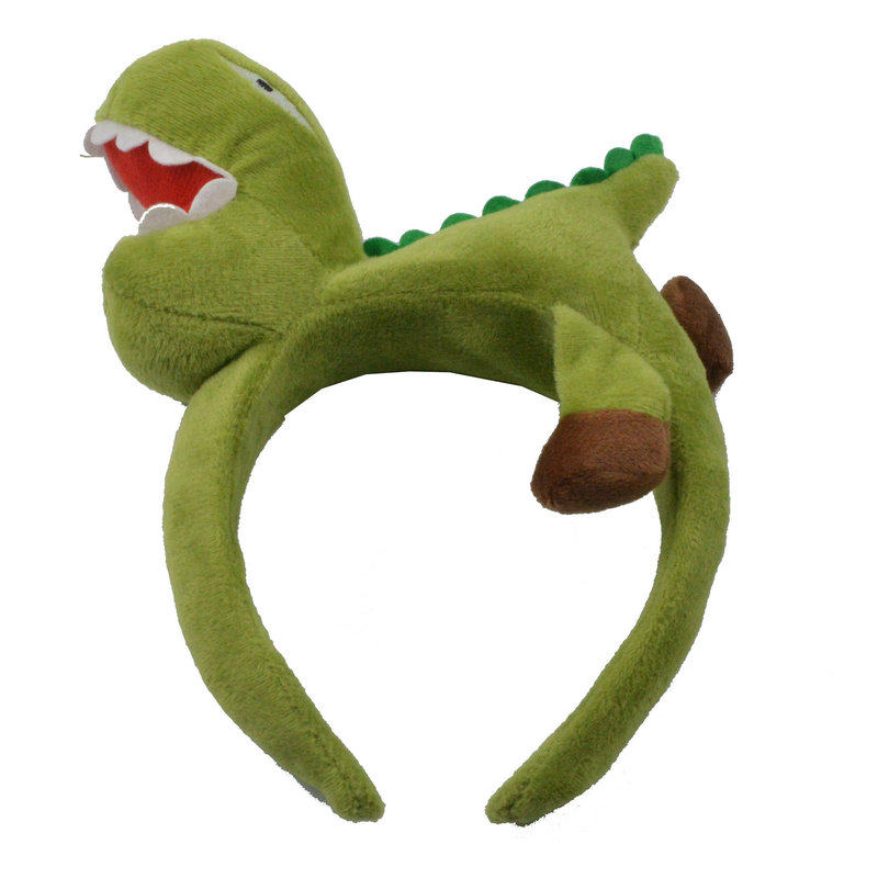 Prom Show Hair Hoop Small Dinosaur Hair Stirrup Cute to blame the animal hair clip Hair Clip Wash Face Hair with photo props