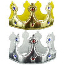 Childrens Day dance performance props King crown headdress Hair accessories Prince hair ring headband Game performance hairband