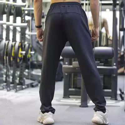 Sports pants Men's quick-drying breathable loose pants Fitness running pants Basketball training pants Black casual pants