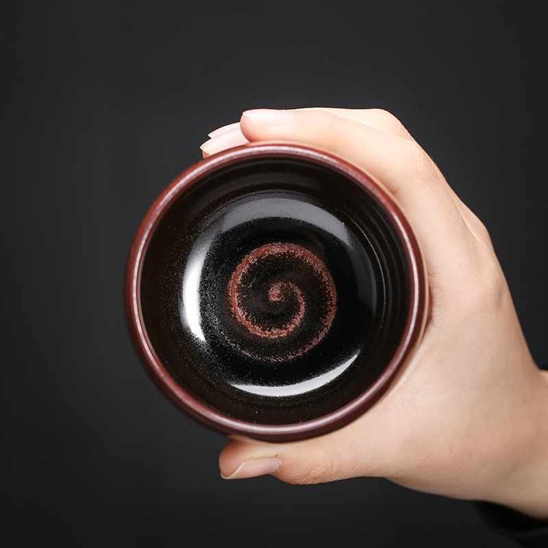 For li into pure manual pull embryo firewood zen ji cup coarse pottery cups personal single cups of tea cup, ceramic tea set the master