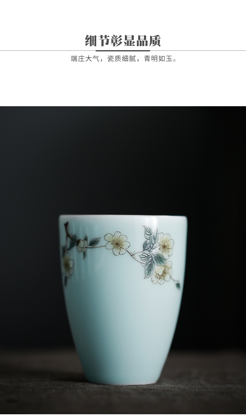 Kay celadon from the points of tea ware jingdezhen ceramics fair keller tea tea tea accessories