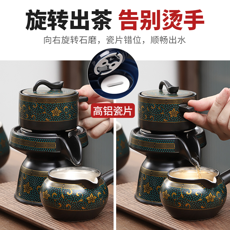 New coppering. As silver colored enamel lazy tea set household jingdezhen ceramic kung fu tea tea tureen the teapot