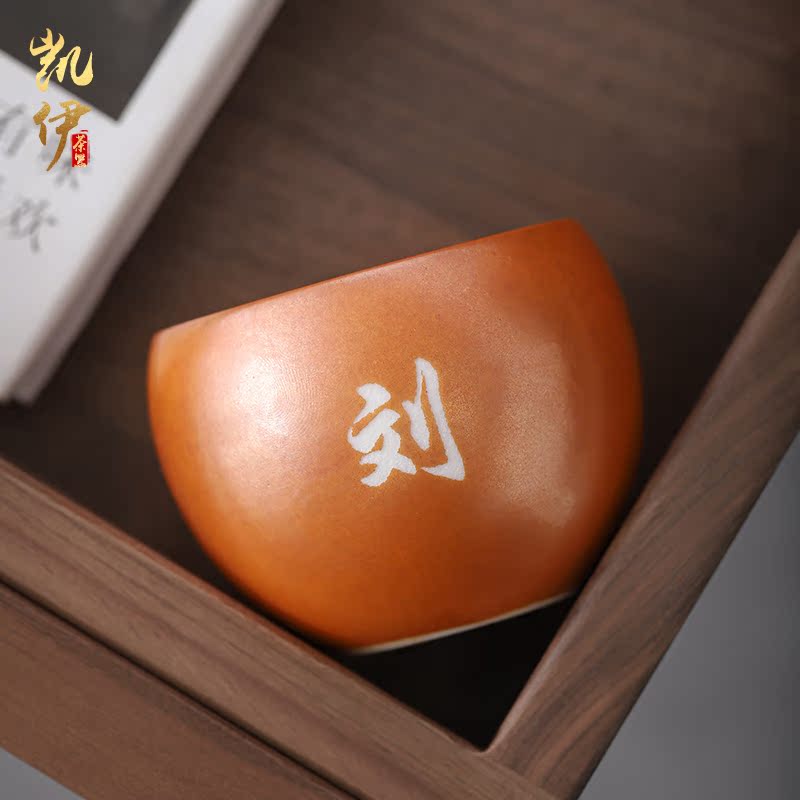 White porcelain firewood kung fu tea cups large master cup tea cup sample tea cup ceramic cups private custom - made cup
