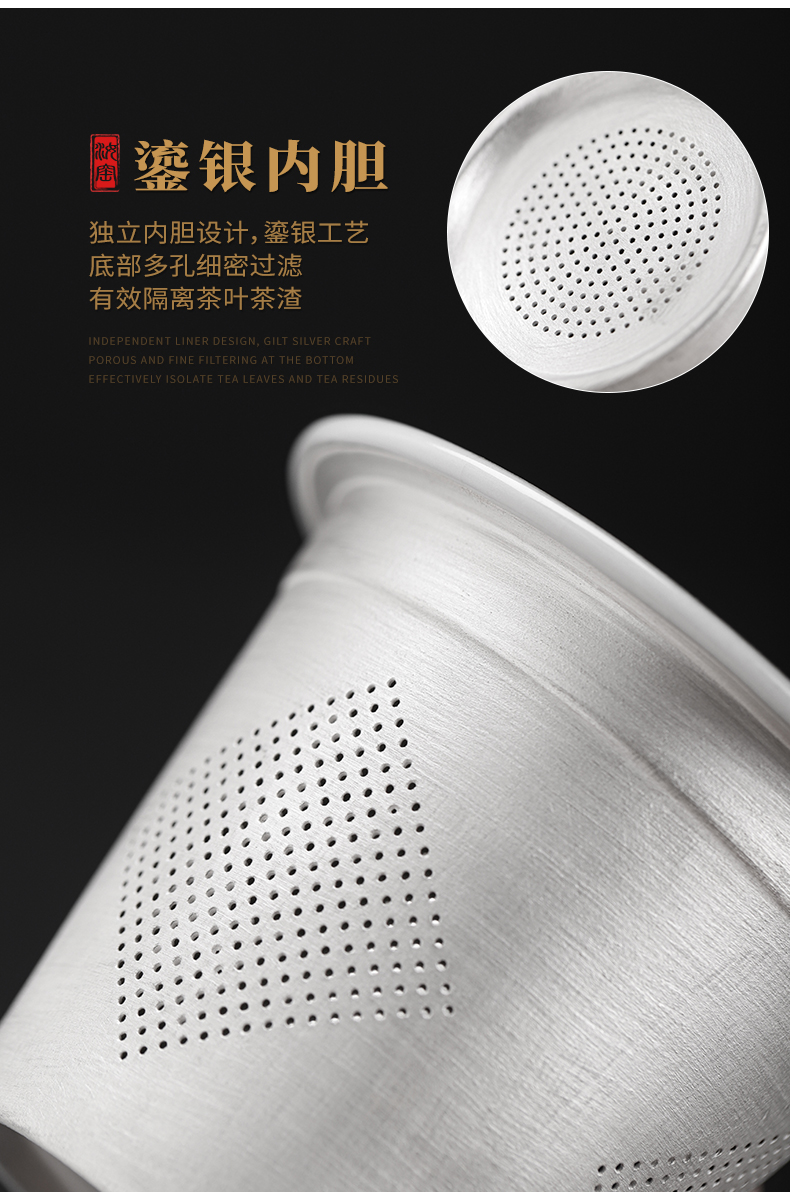 The new office cup dragon Xiu cup on your up kung fu tea cups filter your porcelain glass ceramic cups kung fu tea cups
