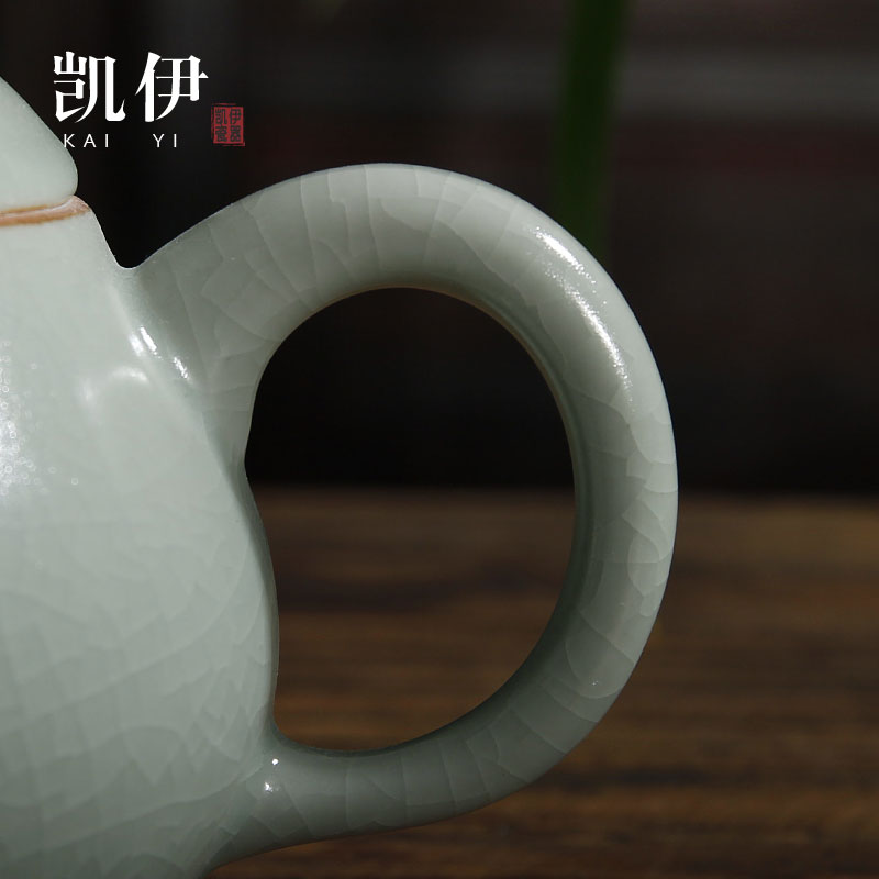 Kate your up teapot pomelos ceramic pot of single pot, pot of tea sets kung fu tea set the home can be a pot of your porcelain