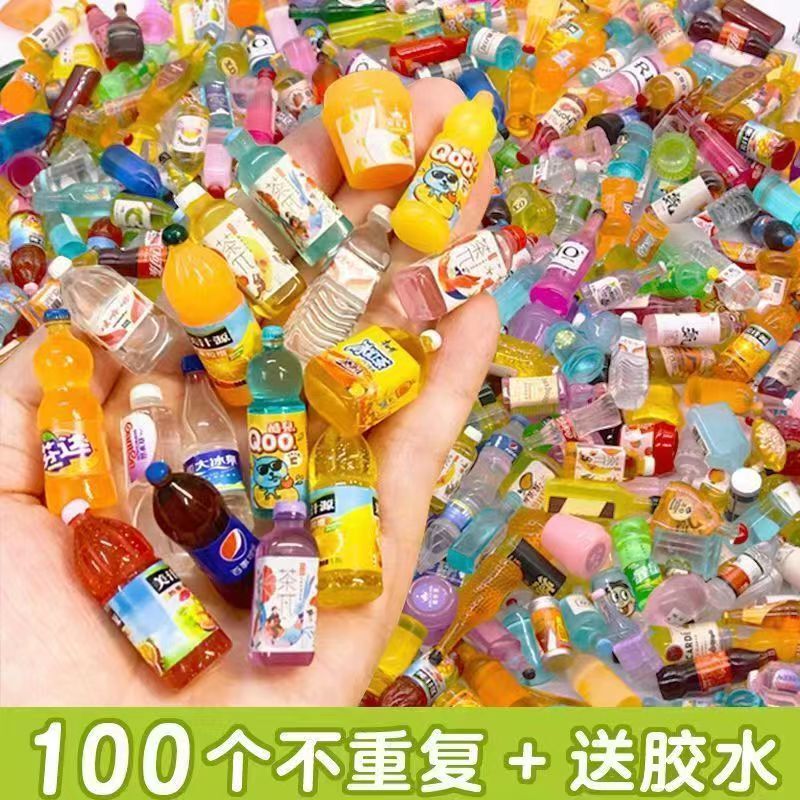 Miniature Items for Children: Miniature Replica Wine Bottles, Sprite DIY Convenience Store Resin Handmade Creative Cans Miniature Items for Children: Miniature Replica Wine Bottles, Sprite DIY Convenience Store Resin Handmade Creative Cans