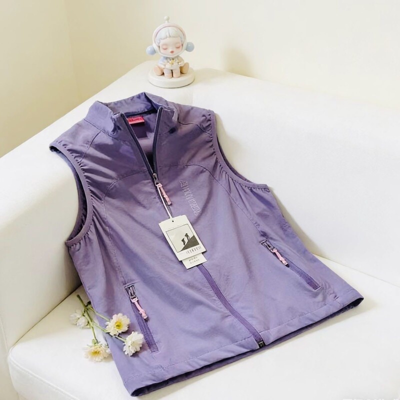 Outdoor Women's New Summer Quick-Drying Vest, Lightweight and Breathable Running and Mountaineering Quick-Drying Vest