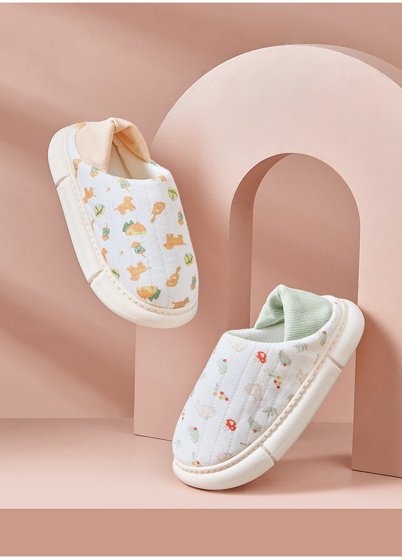 Postpartum Shoes with Covered Heels, All-Season Style, Soft-Soled, Non-Slip, for Pregnant Women, Autumn, Postpartum, Thick-Soled, Summer Thin Cotton — 20