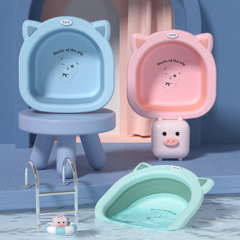 3 clothes for first baby washbasin newborn child items washing butts p card universal baby small basin son three sets