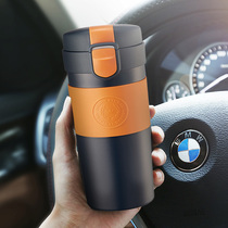 Coffee cup portable European-style small luxury exquisite handy water cup high-end 316 stainless steel car insulation accompanying cup