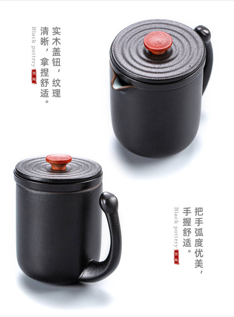 Crack cup travel a pot of four cups of tea set single kung fu suit portable package travel easy take the teapot