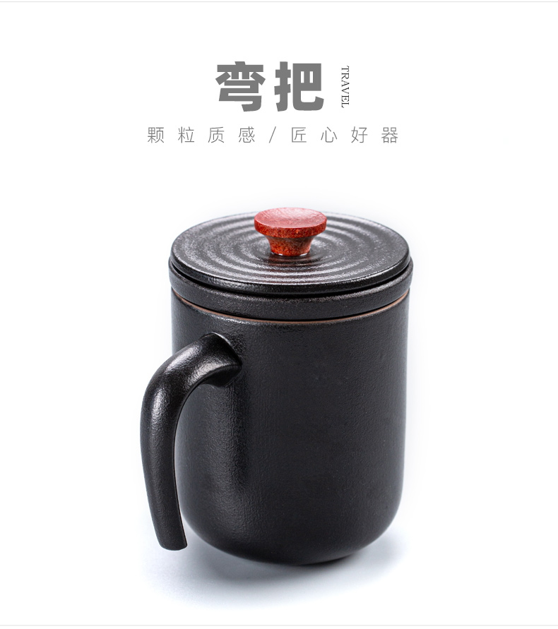 Crack cup travel a pot of four cups of tea set single kung fu suit portable package travel easy take the teapot