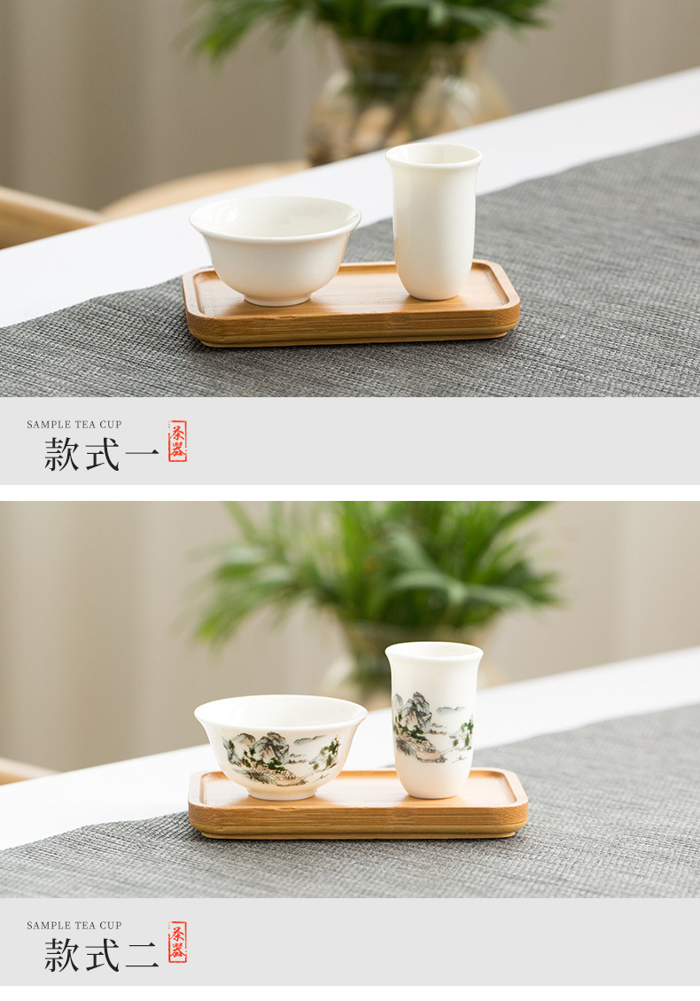 紫砂闻香杯玉白瓷闻香杯套装单杯功夫茶具茶道茶艺配件茶杯品茗杯-阿里巴巴