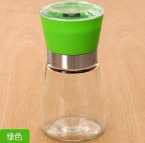 New kitchen Home Manual pepper grinder pepper storage seasoning bottle powder glass barbecue box