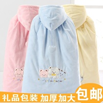 Baby wind cloak cloak men and women winter autumn winter autumn winter long Children boys dual use