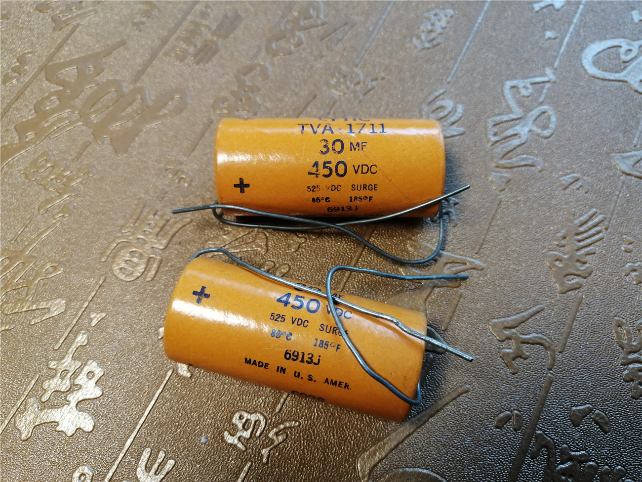 Sibi SPRAGUE paper tube ATOM 30UF 450V antique fever bile machine cathode capacitor one price