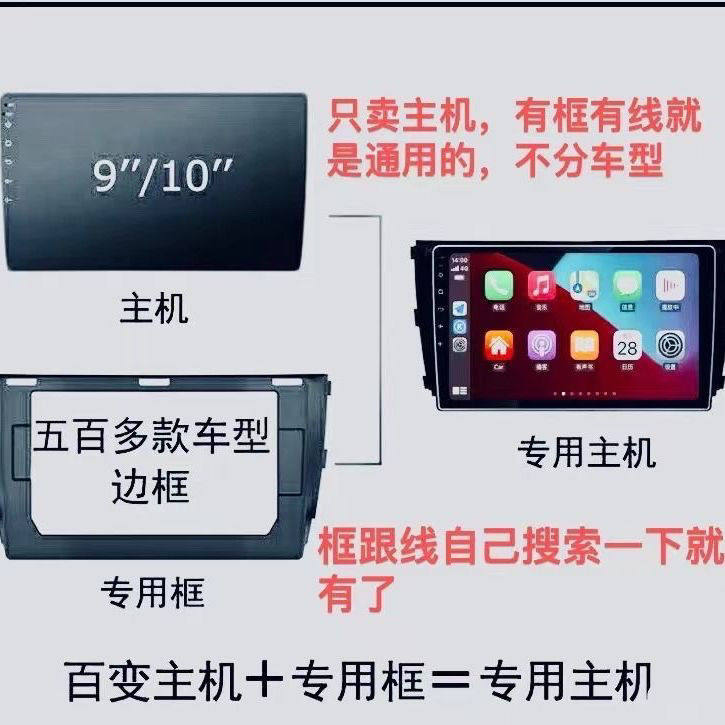 Large Screen 9inch 10inch All-In-One Android Navigation Smart Wifi Car Gps Navigator and Recorder