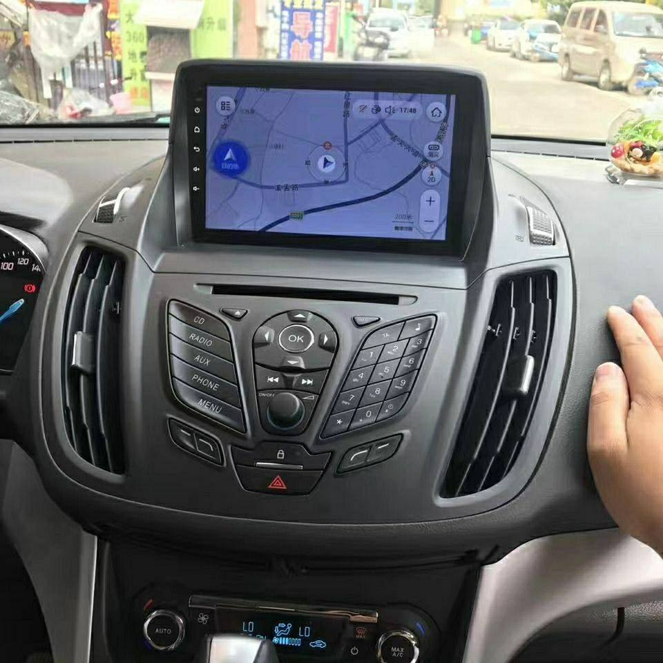 Suitable for Ford Escape Vehicles from 2013 to Present, In-Car Central Control Smart Android Large-Screen Navigation and Reversing Camera Integrated System