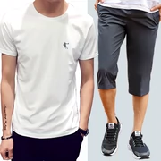 Jordan thể thao phù hợp với nam 2019 mùa hè nam mới chạy thể thao quần short nam thoáng khí cắt quần short - Thể thao sau