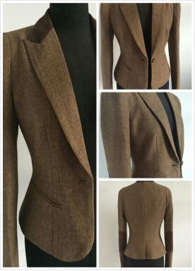 Mùa thu và mùa đông phổ biến phụ nữ retro Áo vest mỏng của phụ nữ thủy triều giản dị ngắn vest dày vest nhỏ áo bò nữ đẹp