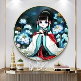 Cross Stitch 2025 Новая лотосная сказочная гостиная входная вышива