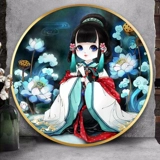 Cross Stitch 2025 Новая лотосная сказочная гостиная входная вышива