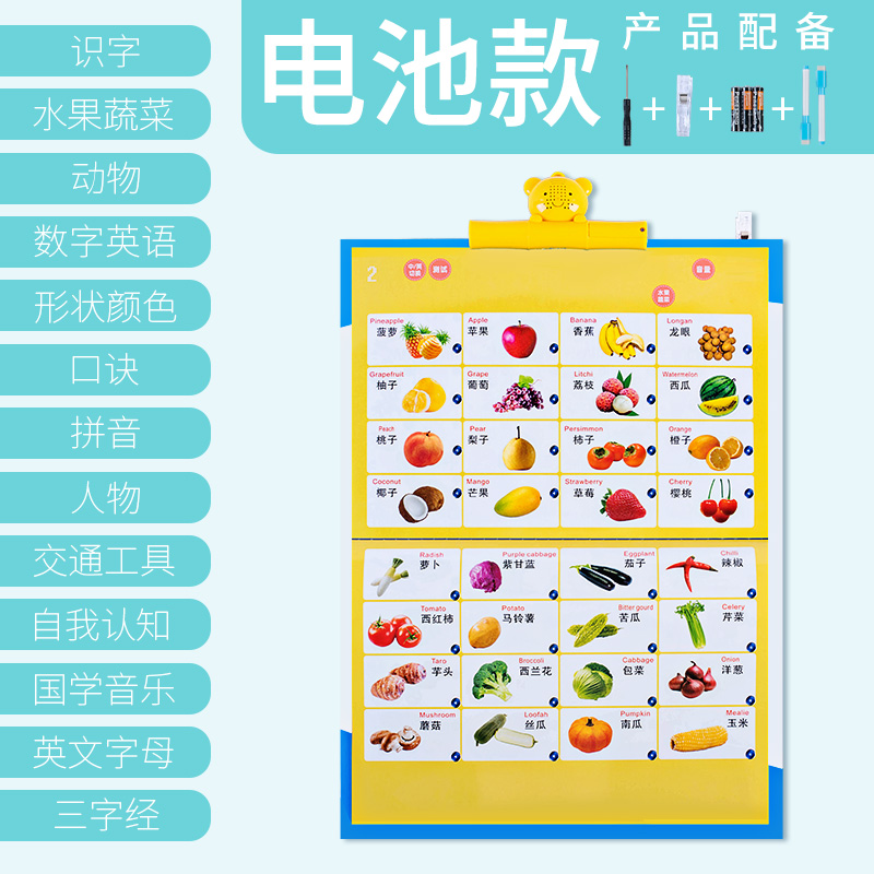 o music children pinyin sound hanging chart early childhood vocal