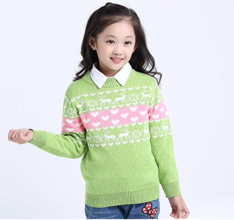 Pull fille à manche longue - Ref 2105945 Image 23