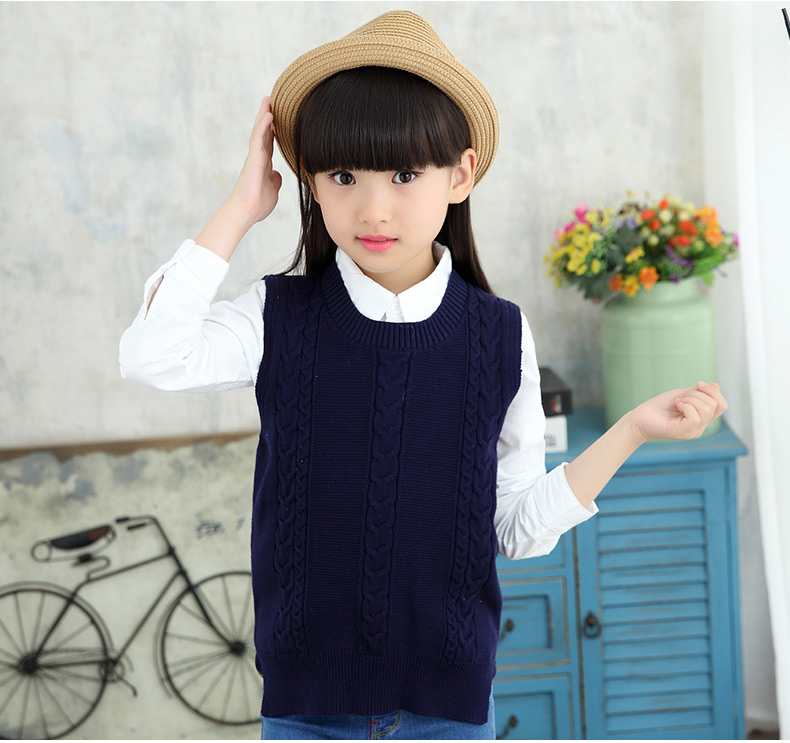 Pull fille à sans manches - Ref 2105976 Image 21