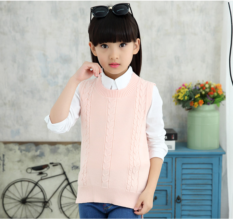 Pull fille à sans manches - Ref 2105976 Image 27