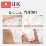 Детское летнее хлопковое боди подходит для мужчин и женщин, лонгслив для девочек для новорожденных, 0-6 мес.