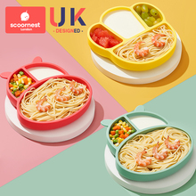 【英国KC】儿童卡通餐盘吸盘式